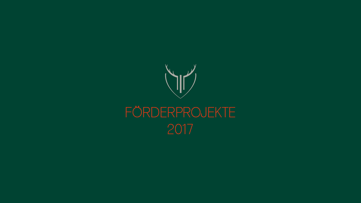 Curt Mast Jägermeister Stiftung Förderprojekte 2017